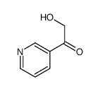 2-羟基-1-(3-吡啶)-乙酮结构式