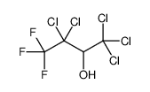 1,1,1,3,3-pentachloro-4,4,4-trifluorobutan-2-ol结构式