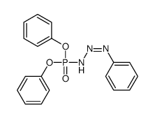 N-(diphenoxyphosphoryldiazenyl)aniline结构式