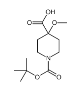 1-Boc-4-甲氧基-4-羧酸图片