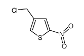 4-(Chloromethyl)-2-nitrothiophene structure