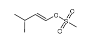 (E)-3-methylbut-1-enyl methanesulfonate Structure