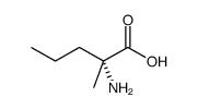 (r)-2-amino-2-methyl-pentanoic acid structure