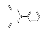 N-phenyl-S-vinyl-N-(vinylthio)thiohydroxylamine Structure