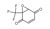 2-trifluoromethyl-2,3-epoxy-p-benzoquinone Structure
