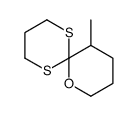 11-methyl-7-oxa-1,5-dithiaspiro[5.5]undecane结构式