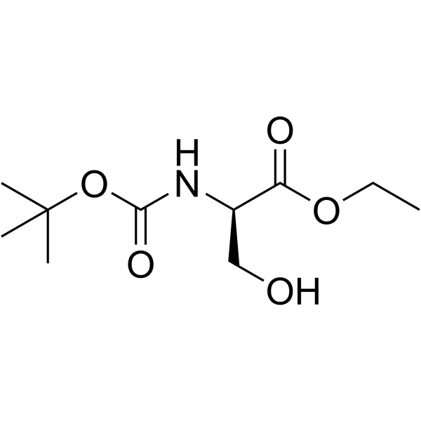 (R)-ETHYL 2-((TERT-BUTOXYCARBONYL)AMINO)-3-HYDROXYPROPANOATE picture