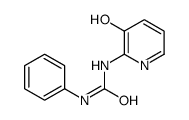 1-(3-hydroxypyridin-2-yl)-3-phenylurea结构式