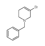 1-Benzyl-3-bromo-1,2,5,6-tetrahydropyridine结构式