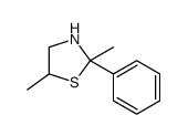 2,5-dimethyl-2-phenyl-1,3-thiazolidine Structure