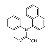 3-methyl-1-naphthalen-1-yl-1-phenylurea Structure