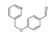 4-(Pyridin-3-ylmethoxy)benzaldehyde Structure