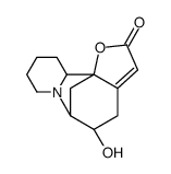 (5r,6r,11as)-5-hydroxy-5,6,9,10,11,11a-hexahydro-8h-6,11b-methanofuro[2,3-c]pyrido[1,2-a]azepin-2(4h)-one结构式