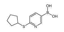 6-(Cyclopentylthio)pyridine-3-boronic acid picture