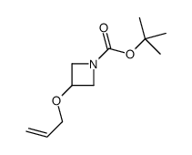 tert-butyl 3-prop-2-enoxyazetidine-1-carboxylate Structure