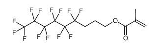 4,4,5,5,6,6,7,7,8,8,9,9,9-tridecafluorononyl methacrylate结构式