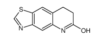 (9CI)-7,8-二氢-噻唑并[5,4-g]喹啉-6(5H)-酮结构式