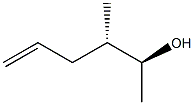 (2S,3S)-3-Methyl-5-hexen-2-ol Structure