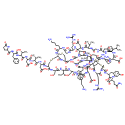 Iberiotoxin Structure