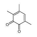 3,4,6-trimethylcyclohexa-3,5-diene-1,2-dione结构式