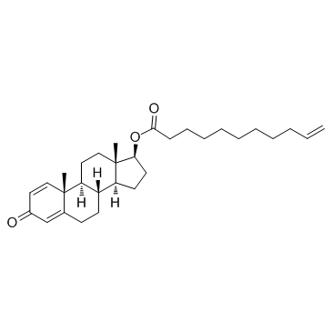 Boldenone undecylenate structure