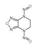 [1,2,5]Oxadiazolo[3,4-b]pyrazine,4,5,6,7-tetrahydro-4,7-dinitroso-(9CI) Structure