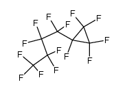 perfluoro(n-butylcyclopropane)结构式