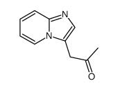 1-(IMidazo[1,2-a]pyridin-3-yl)propan-2-one结构式