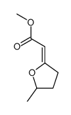 methyl 2-(5-methyloxolan-2-ylidene)acetate Structure