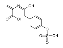 4-sulfoxyphenylacetyl dehydroalanine结构式