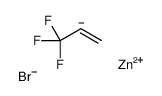 bromozinc(1+),3,3,3-trifluoroprop-1-ene Structure