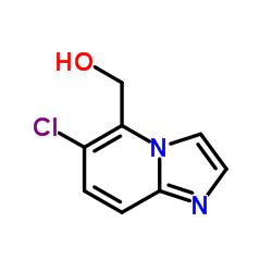 (6-Chloroimidazo[1,2-a]pyridin-5-yl)methanol Structure