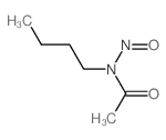 Acetamide,N-butyl-N-nitroso- structure