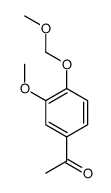 1-[3-methoxy-4-(methoxymethoxy)phenyl]ethanone结构式