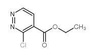 3-氯-4-哒嗪甲酸乙酯结构式