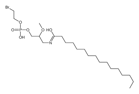 rac-3-十六烷酰氨基-2-甲氧基-1-(2-溴乙氧基磷基)丙醇图片