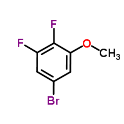 5-Bromo-2,3-difluoroanisole结构式