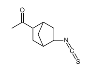 1-(2-isothiocyanato-5-bicyclo[2.2.1]heptanyl)ethanone结构式