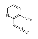 3-azidopyrazin-2-amine Structure