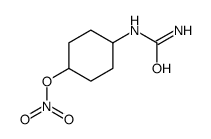 [4-(carbamoylamino)cyclohexyl] nitrate Structure