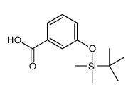 3-[tert-butyl(dimethyl)silyl]oxybenzoic acid结构式