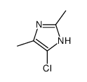 4-chloro-2,5-dimethyl-1H-imidazole结构式