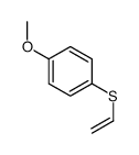 1-ethenylsulfanyl-4-methoxybenzene结构式