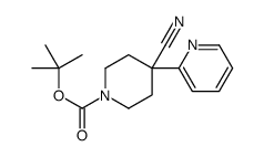 4-氰基-4-(吡啶-2-基)哌啶-1-羧酸叔丁酯图片