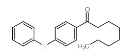 4-(苯基硫代)苯辛酮结构式