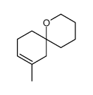 (6S)-10-methyl-1-oxaspiro[5.5]undec-9-ene Structure