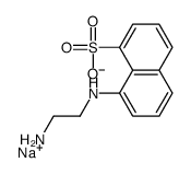 N-(AMINOETHYL)-8-NAPHTHYLAMINE-1-SULFONIC ACID, SODIUM SALT picture
