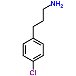 3-(4-氯代苯基)丙胺结构式
