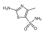 2-AMINO-4-METHYL-THIAZOLE-5-SULFONIC ACID AMIDE Structure