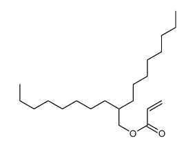 2-octyldecyl prop-2-enoate Structure